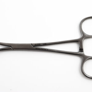 thumbnail interactive-video image 1 of Cynamed German Premium Backhaus Towel Clamp – 3.5" Stainless Steel With Gold Handle – Surgical 1 of 5